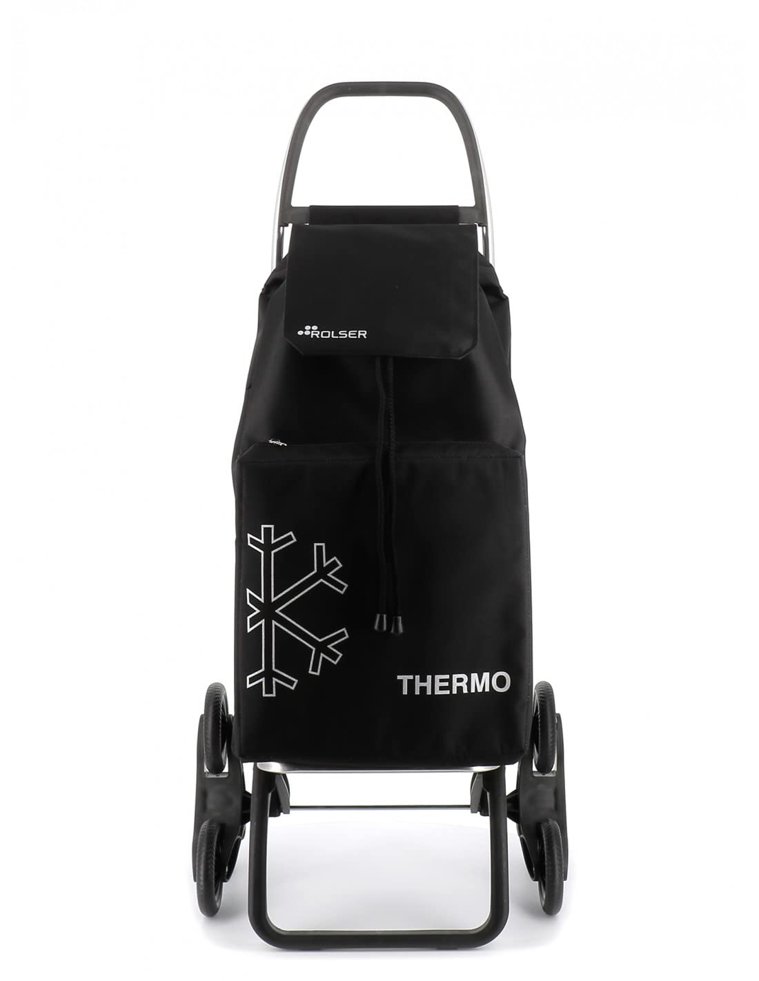 Carro Rolser Saquet Termo LN 6 Ruedas Sube Escaleras - Negro