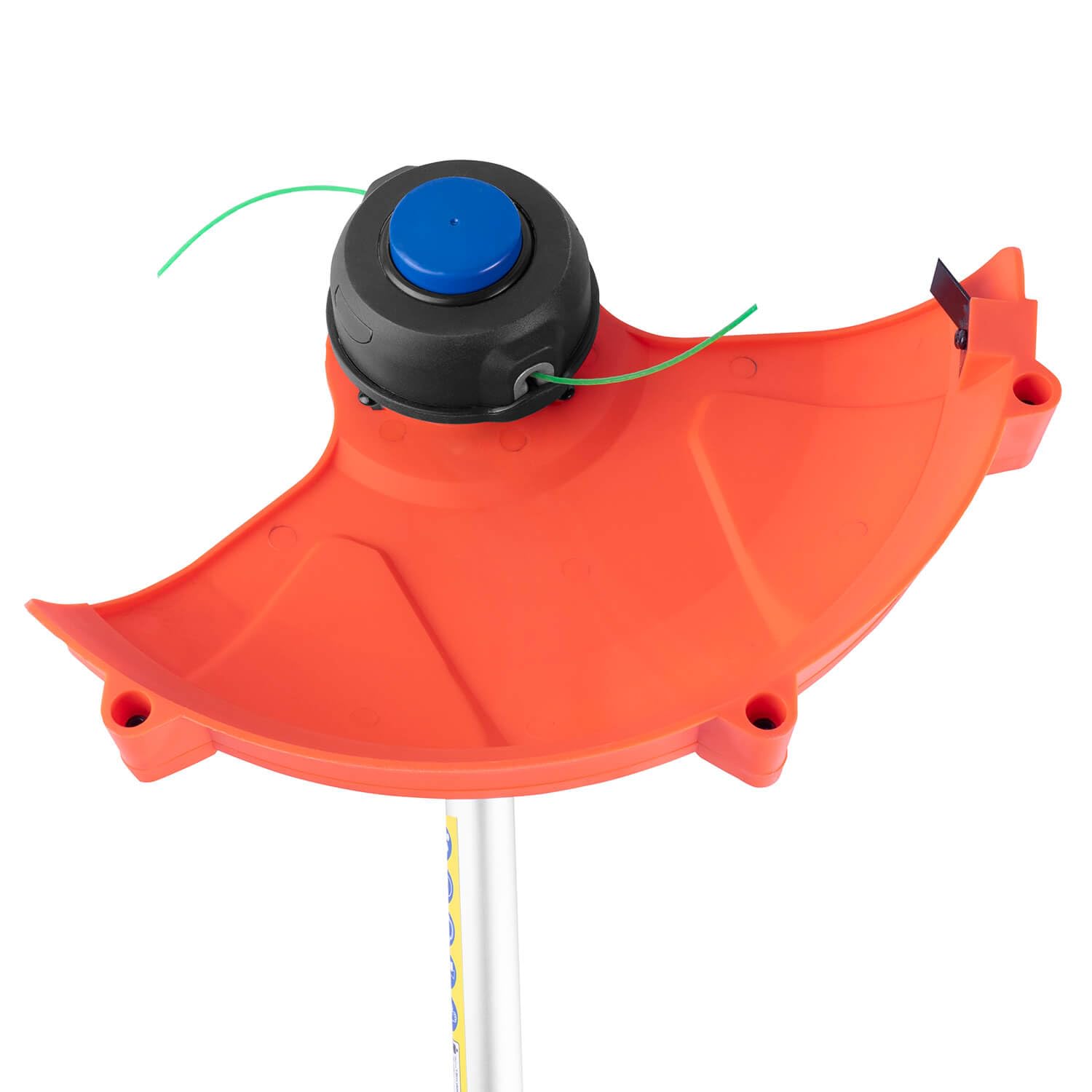 Desbrozadora Inalámbrica DTC-200BC Dual 2x20V - Cortabordes a Batería con Corte 350 mm y Cuchilla 3T 255 mm, 7000 RPM y Función Reversa - Kit Que Incluye 2 Baterías 4Ah y Cargador Dual - por Dnipro-M