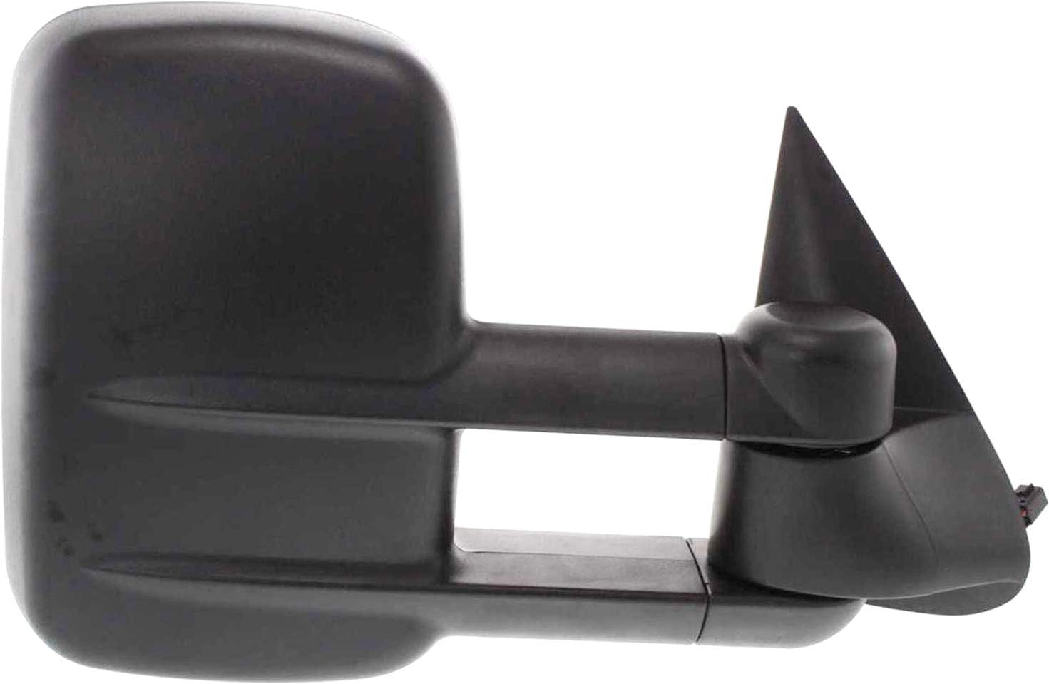 Kool Vue Passenger Side Power Heated Towing Mirror for Chevrolet Silverado 1500 1999-2007 Textured Extended Cab & Standard Cab