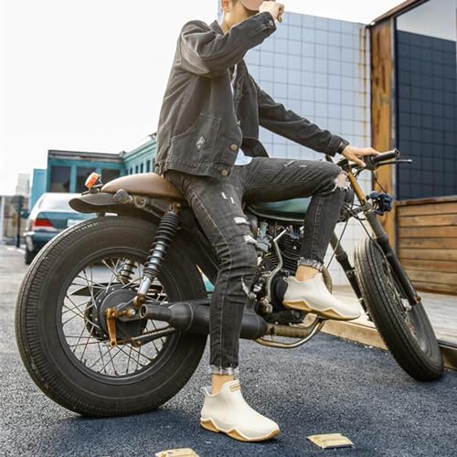 Botas de lluvia para hombres y mujeres, zapatos de goma, botas de lluvia cálidas y modernas para mujeres, pesca, lavado de autos, cocina, exteriores, zapatos impermeables4