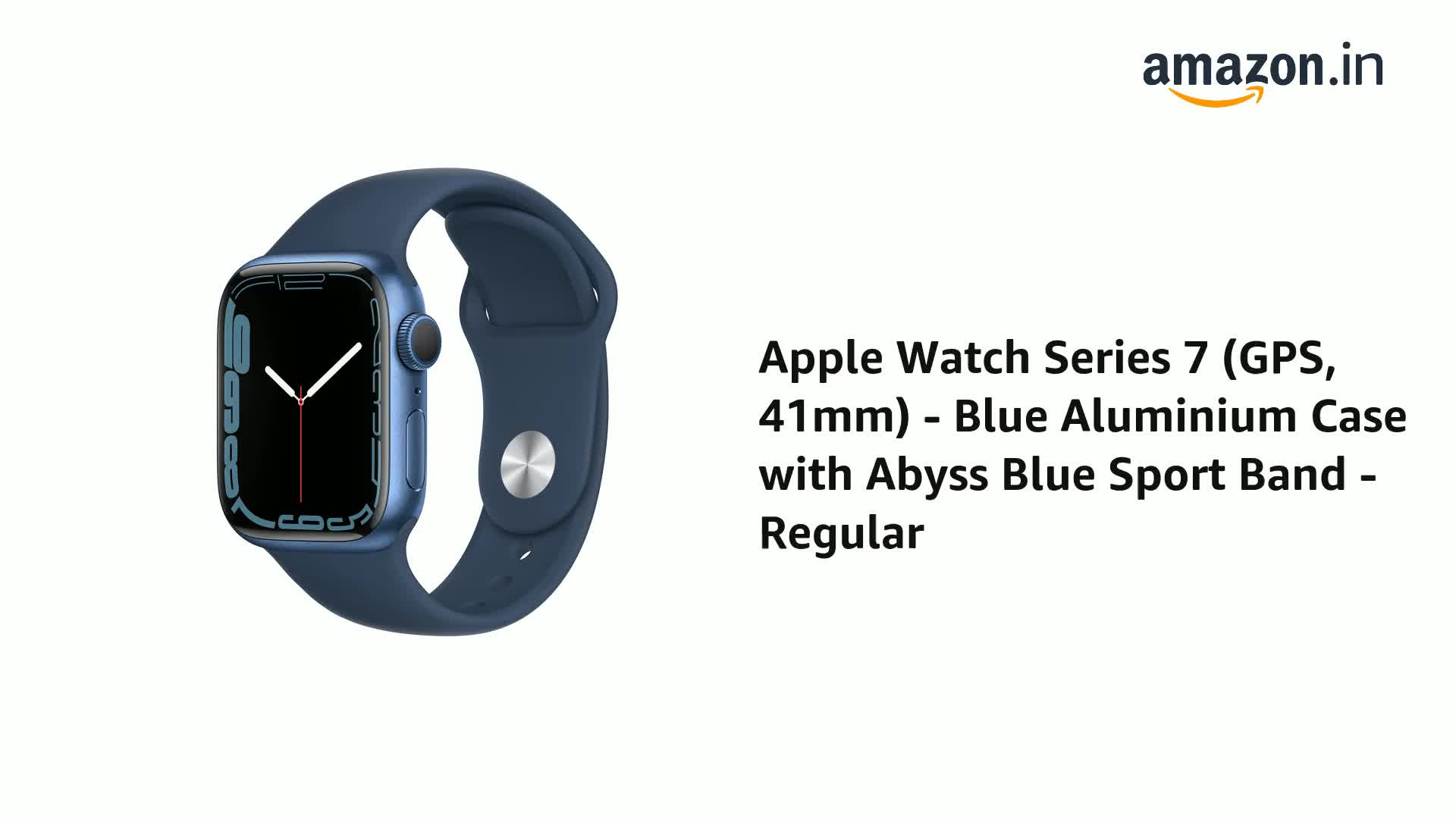 Apple Watch Series 7 (GPS, 41mm) - Blue 