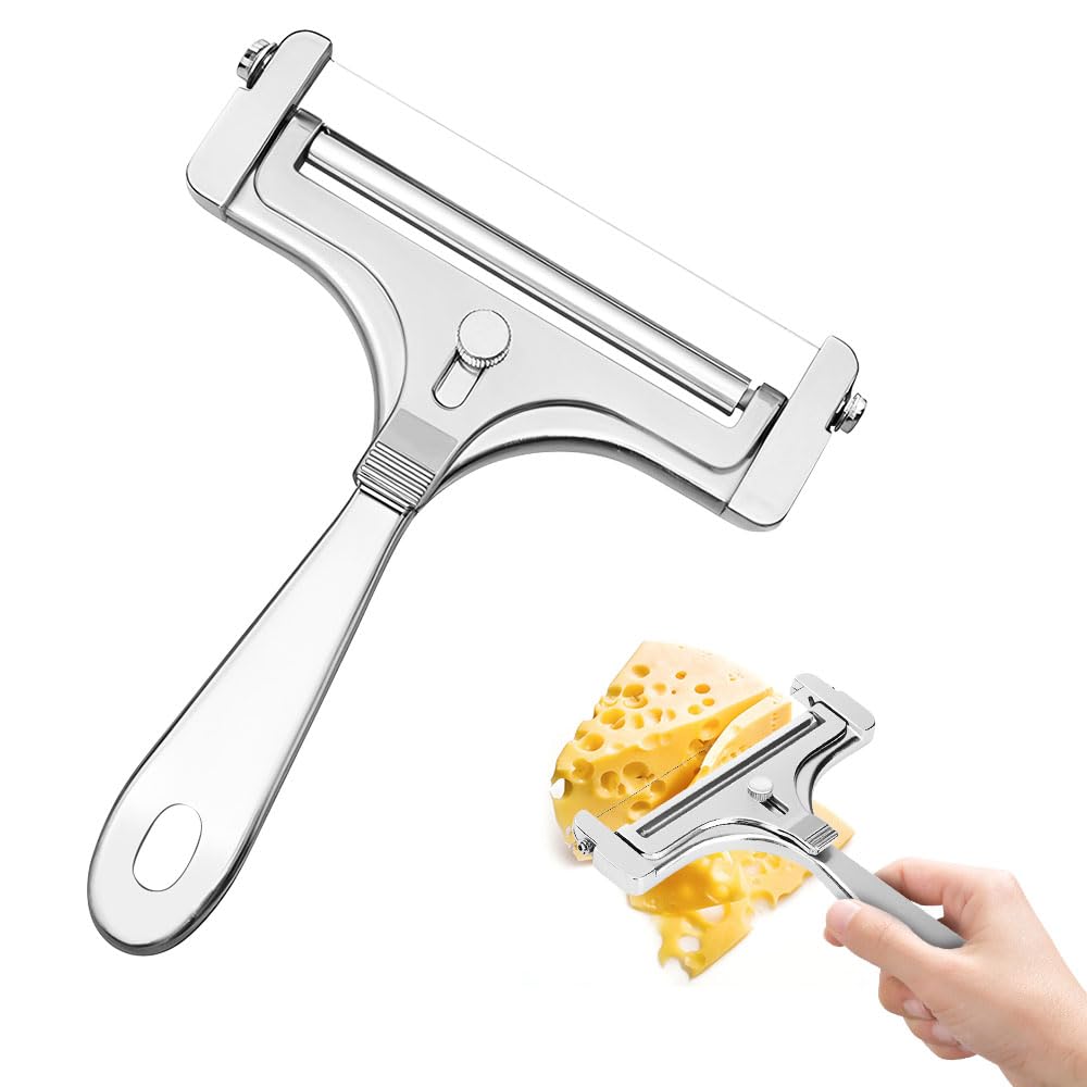 Fil en acier inoxydable de rechange sur coupe-fromage ergonomique durable pour la cuisine