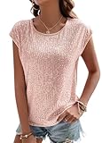 Photo Gallery naimo top da donna con paillettes glitterate, a maniche corte, girocollo, elegante, per feste, cocktail, champagner, m Photo Gallery naimo top da donna con paillettes glitterate, a maniche corte, girocollo, elegante, per feste, cocktail, champagner, m