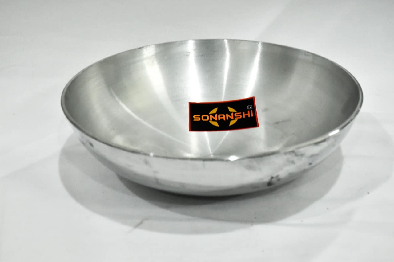 Aluminium Kadai - 10 Inch Frying Pan -1