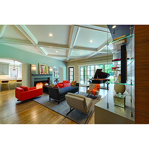 Image of HALO LT 5 in / 6 in 6-Pack Indoor /Outdoor Recessed LED Retrofit Trim Can Lights 3CCT Selectable 3000K /4000K /5000K 600 Lumens Dimmable ENERGY STAR Certified