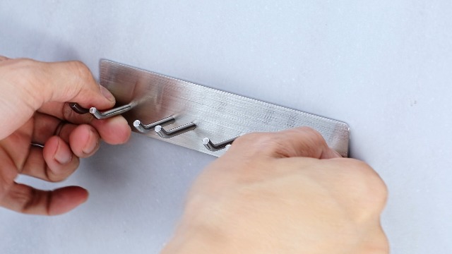 Porta Testine Spazzolino Elettrico WAYASI - Acciaio Inox, Da Muro O A Pavimento - Foto 2