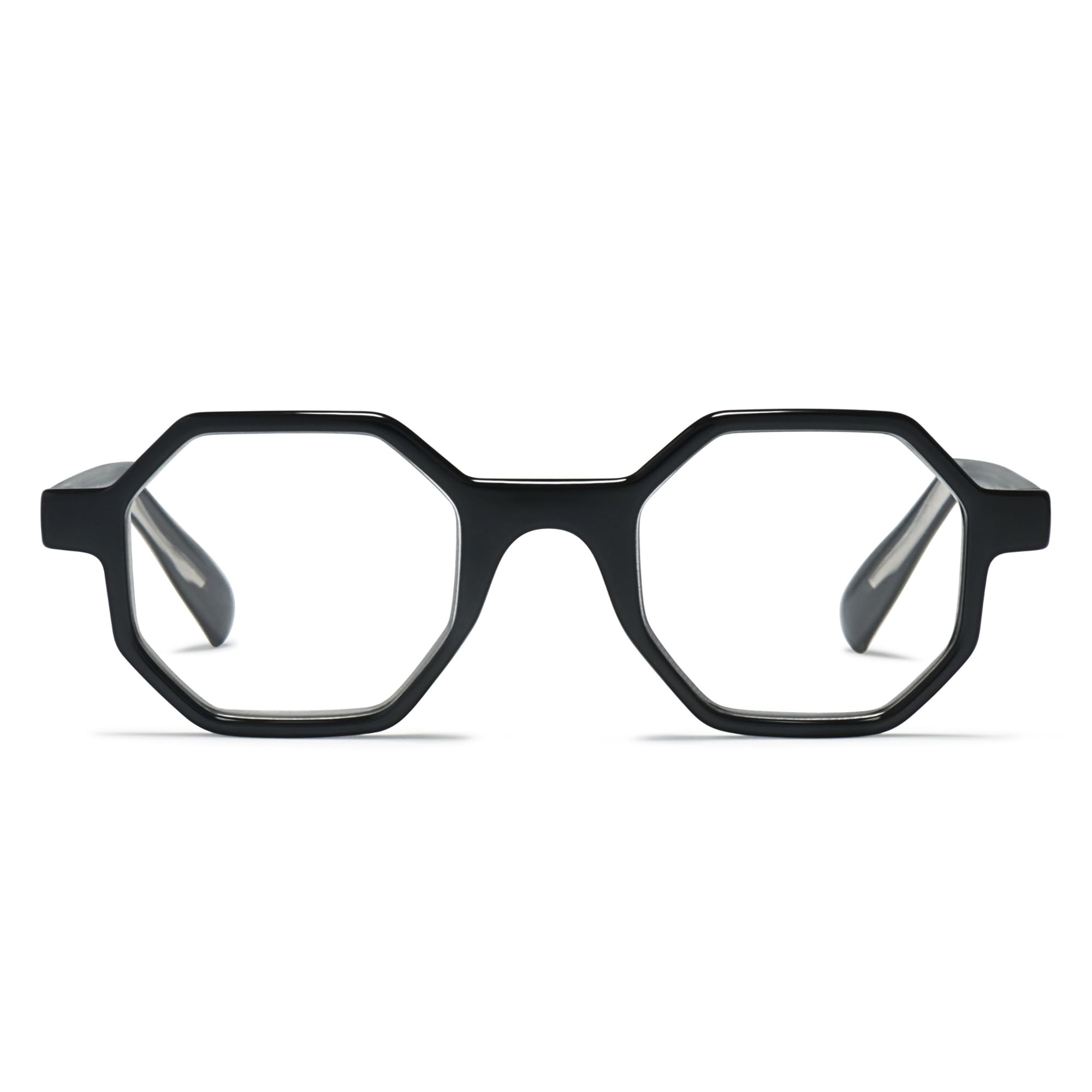 Amazon.com: 2SeeLife Oversized Hexagon TR-90 Reading Glasses for