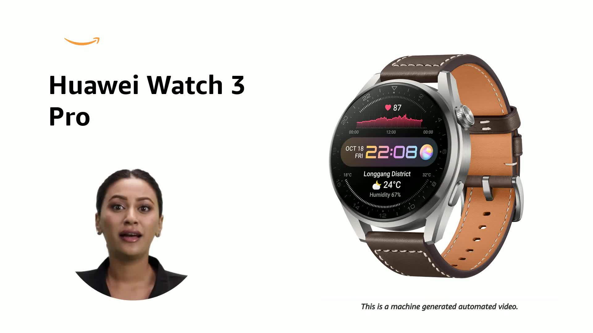 Huawei Watch 3 Pro - 4G Smartwatch with All-Day Health Monitoring  
