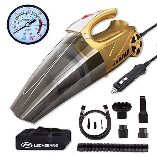 LB LECHEBANG 4 in 1 Air Pump Car Cleaner Hand Held Wet Dry