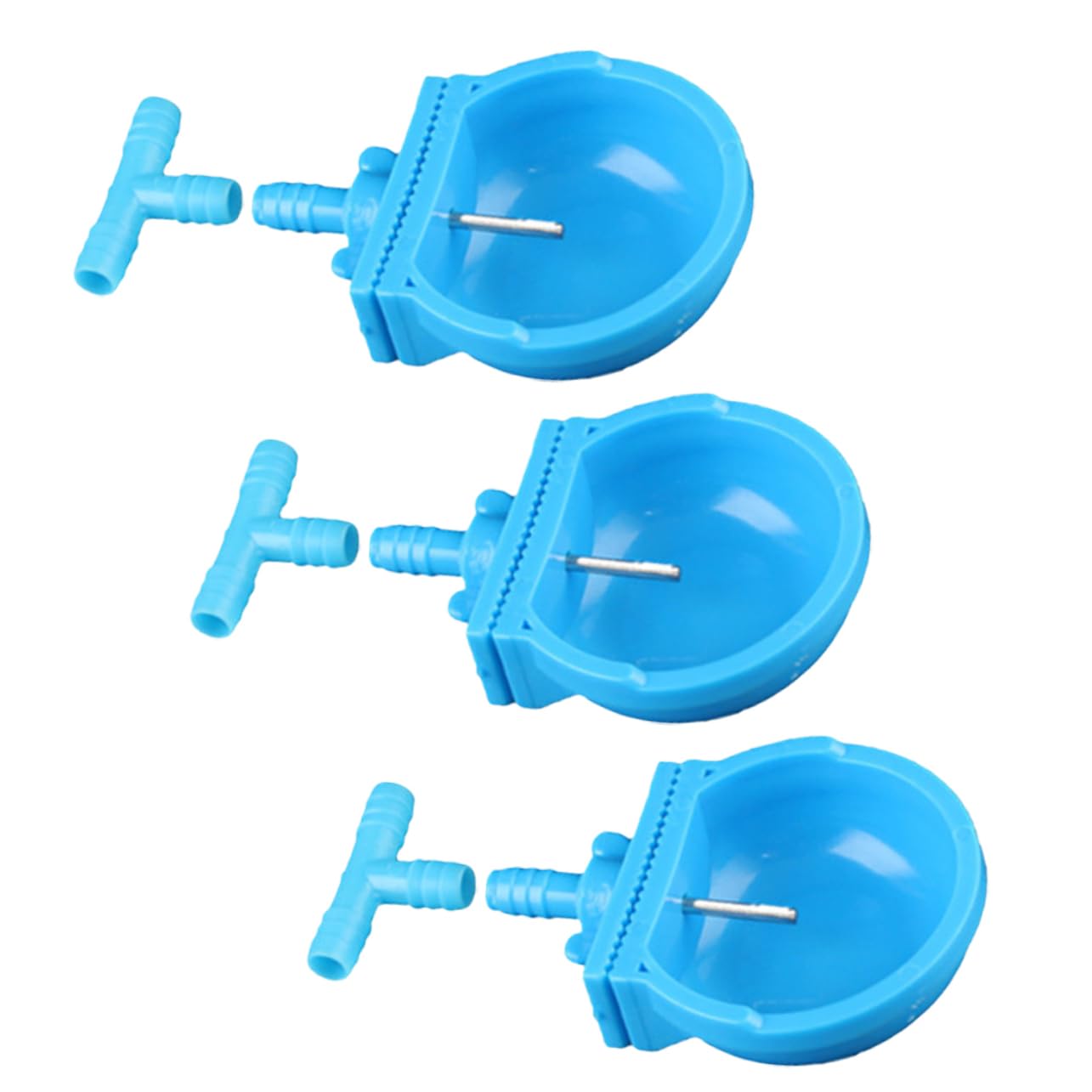 VANZACK 15pezzi Ciotole Per Conigli Dispenser Automatico Per Piccoli Animali Facile Da Pulire e Installare Capacità Elevata Per Idratazione Comoda e Sana