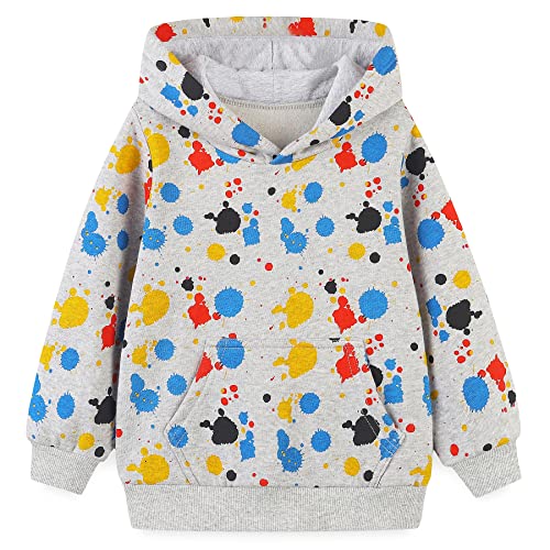 Toddler Kids Cotton Fleece Sweatshirt Hoodie 2-7T - Main Image