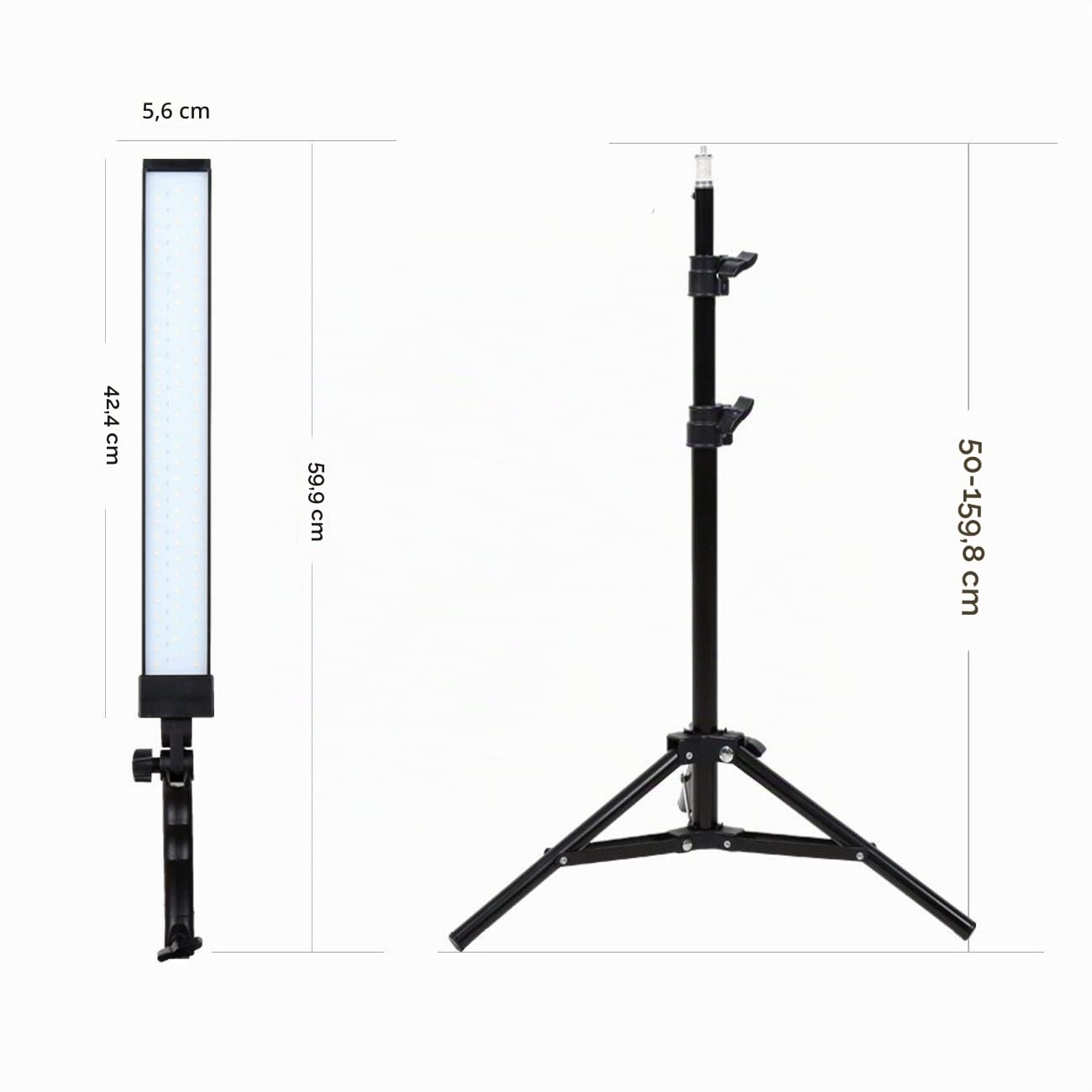LED-Licht Fotografie-Studioleuchte Video Handheld-Wand Fülllicht