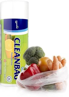 CLEANWRAP Food Storage Rolls (9.84 * 13.78-600 PCS) - Mom's Day Gifts: Mini & Produce Bags