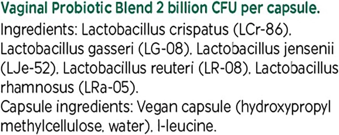 Vitanica Fresh V-Probiotics - Women's Probiotic for Vaginal Health - Contains Lactobacillus Gasseri - Free of Filler, Fragrances, Parabens, Preservatives & Artificial Colors - 30 Suppository Tablets - Image 2