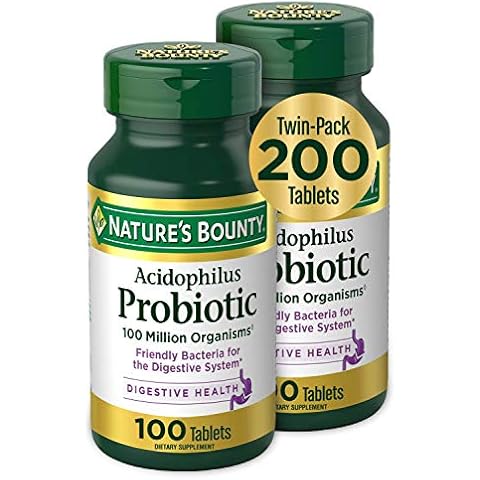 Nature’s Bounty Acidophilus Probiotic Cover