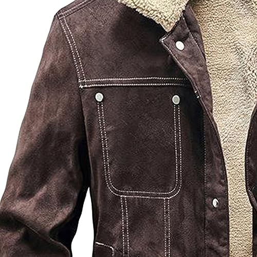 Chaqueta de cuero sintético para hombre talla 3X-Large miniatura 4