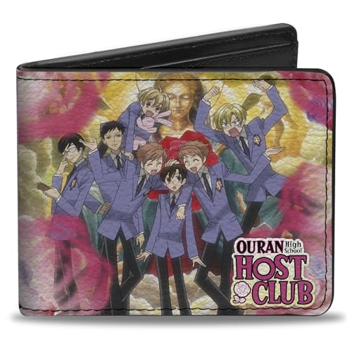 Portefeuille Ouran High School Host Club rose pour vos sorties pop