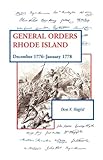 General Orders, Rhode Island: December 1776-January 1778