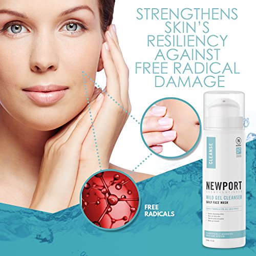 Mild Gel Face Cleanser. Face Wash for Women in One Comprehensive, Skin Saving Facial Cleanser - Thumbnail 3