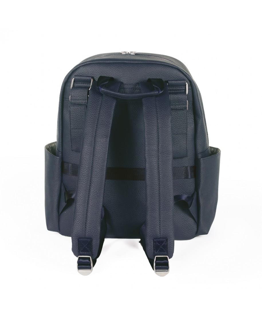 Mochila canastilla London de Pasito a Pasito (Azul marino)
