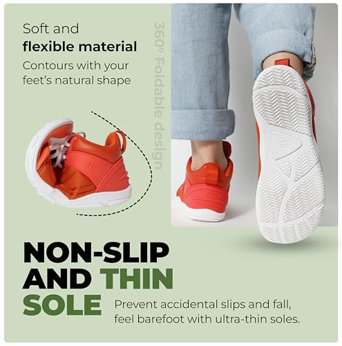 Image of Hike Footwear Lorana Sneakers | Ergonomic Barefoot Shoes for Men Woman Daily Wear | Zero Drop, Flexible and Thin Soles | Wide Toe Box Boots | Ultra-Light Design