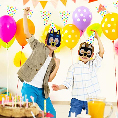 Puppy Theme Party Mask Set