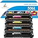 Price comparison product image TRUE IMAGE CLT-506L Compatible Toner Cartridge Replacement for Samsung CLT-K506L CLT-Y506L CLT-M506L CLT-C506L CLX-6260FW CLX-6260ND CLX-6260FR CLP 680 680DW 680ND (Black,Cyan,Yellow,Magenta, 4-Pack)