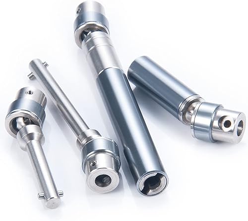 Miniatura 7 de Eje de transmisión de acero RC 124 CVD 38+2.520in Eje de transmisión para Axial SCX24 Gladiator AXI0005 Crawler Car