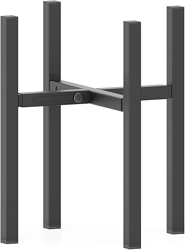 DDPow Se adapta a macetas grandes de 10 a 16 pulgadas tamaño grande soporte de metal ajustable para macetas Se puede colocar al aire libre en