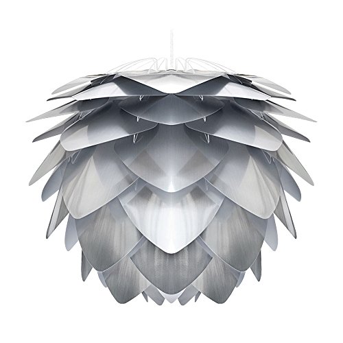 ヴィータ 北欧デンマーク ペンダントライト シルビア スチール 1灯タイプ セード:スチール/コード:ホワイト 電球別売 02053-WH エルックス