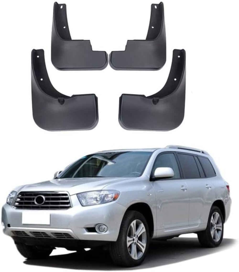 Guardabarros coche Toyota Highlander 07-11: evita daños por piedras y barro en la carrocería