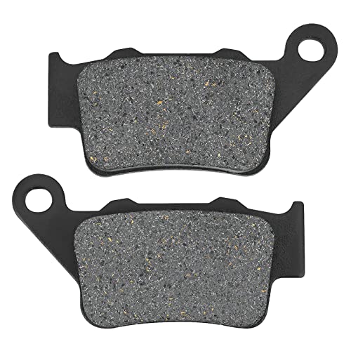 AHL Motocicleta Pastillas de Freno Trasero para YAMAHA XT 660 X/R Supermoto 2004 2011/ Majesty S 125 (XC 125 R) 2014 2015/WR 125 X (Supermoto) 2009 2018/WR 125 R 2009 2015/MT 03 (660cc) 2006 2012