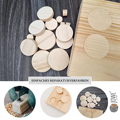 JOWE Cross Grain Plug 30mm in Pine, 30 mm - Image 4