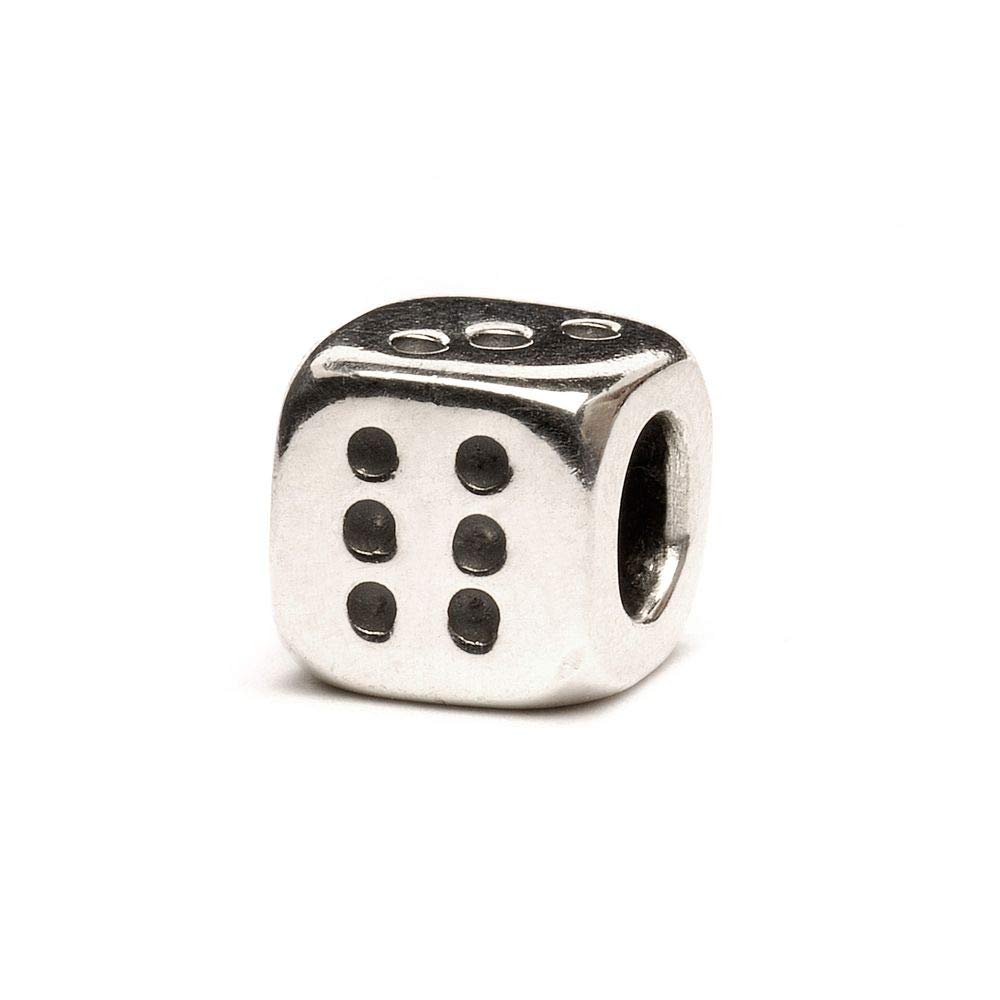 Trollbeads Silver 925 Bead Dice