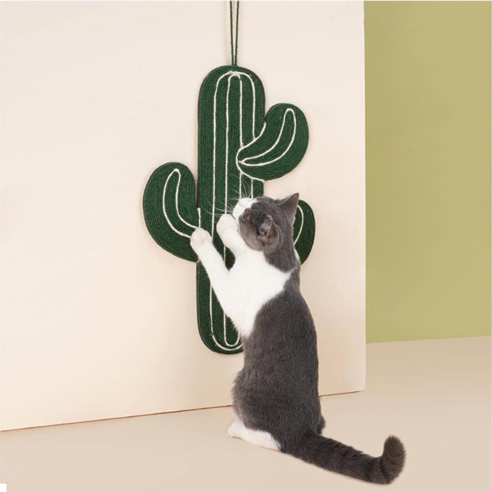 Rascador Para Gatos Alfombrilla Rascadora Para Gatos De Sisal Natural, Almohadilla Para Rascar Para Gatos, Protección Contra Arañazos Para Sofá, Afilador De Garras Cartón Para Rascar Gatos ( Size : 35