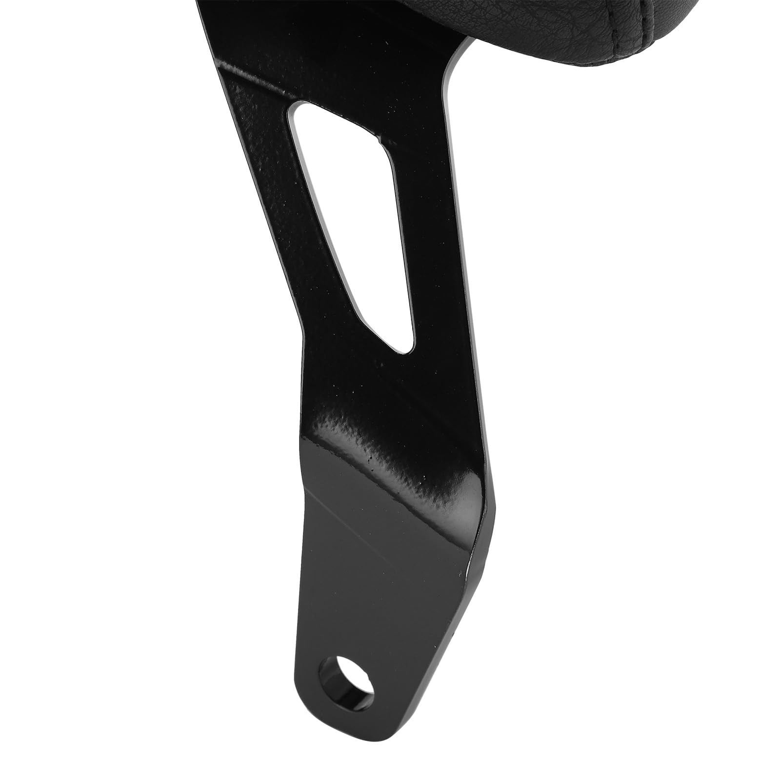 Sedile per passeggero con schienale corto per Indian Bobber, guida comoda per piloti a lunga distanza (nero)