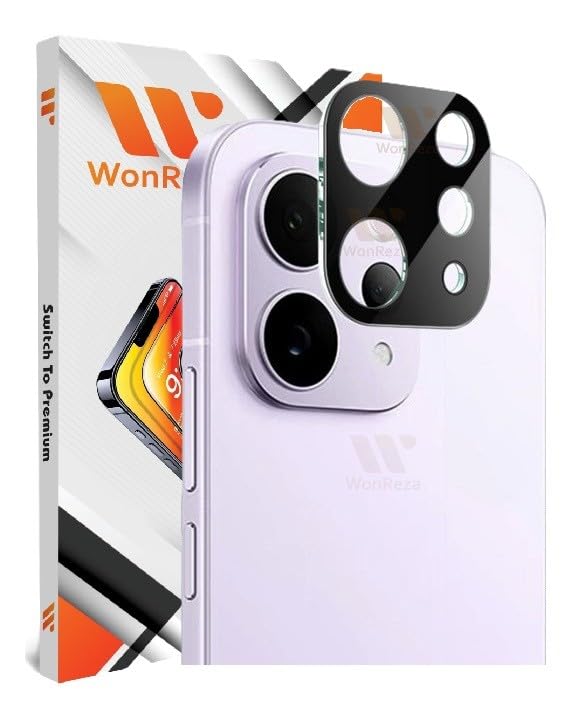 Image of Pack 1- Back Camera Glass Protector for Vivo V70 | Vivo V70 Elite 5G [3D Premium] Camera Glass Protector (Black)