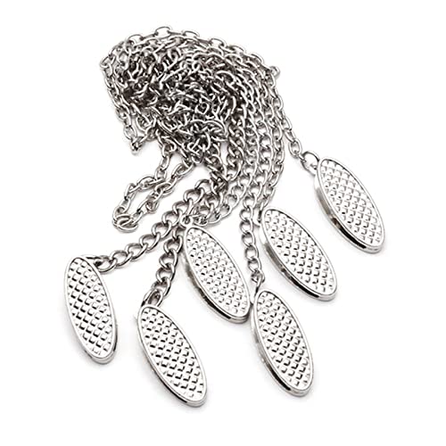 Clips para servilletas portátiles de metal para fijación de ropa 6