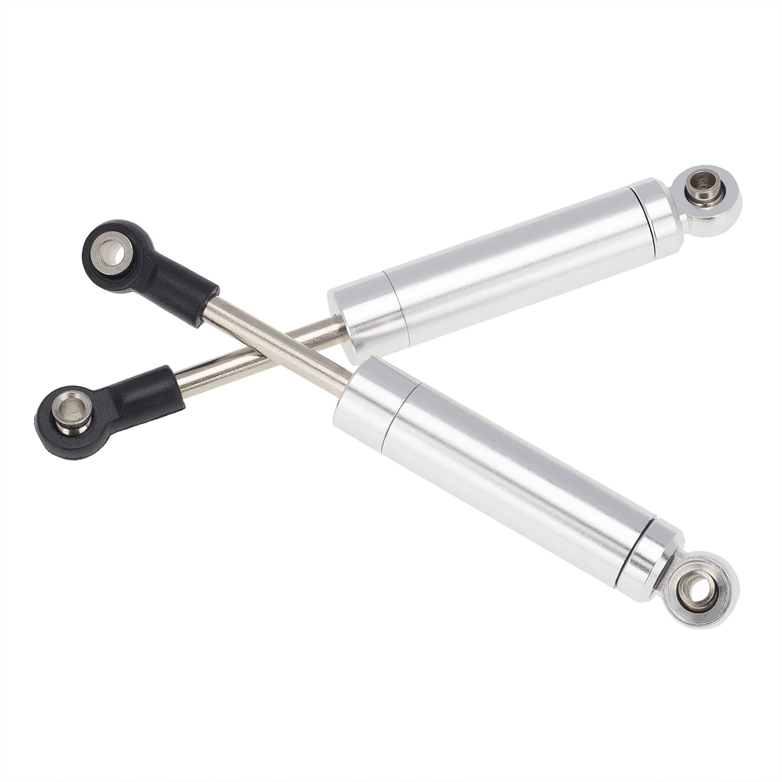 LAFEINA Built-in Spring Shock Absorber Damper for 1/10 RC Crawler Axial SCX10 90046 TRX-4 D90 Redcat Upgrade Part (4 PCS, 80mm)