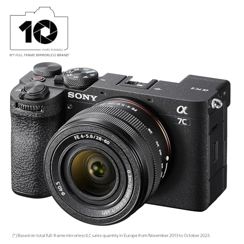Sony Alpha 7C II | Spiegellose Vollformatkamera mit SEL2860 (33 MP, Echtzeit-Autofokus, 10 BPS, 4K Video, neigbarer LCD-Touchscreen) Schwarz – Bild 6