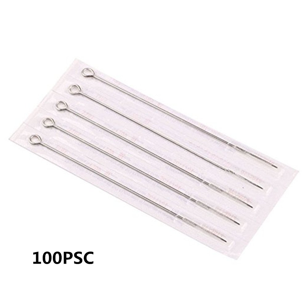 Mix Sizes Sterile Disposable Tattoo Needles 3 5 7 9 RL 5 7 9 RS 5 7 9 M1 (100PCS)