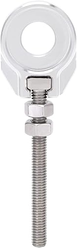 Miniatura 5 de JFG RACING Tensor de ajuste de cadena CNC universal para motocicleta CRF50F CRF100F CRF110F XR50R XR100 CRF XR KLX TTR 50-125cc Dirt Pit Bike Mini