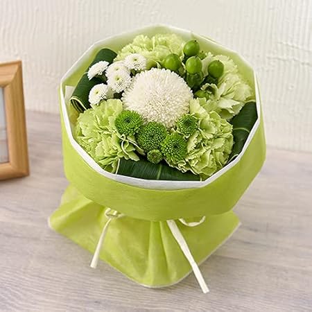 Amazon 日比谷花壇 お供え用 花束 清風 仏花 花束 オンライン通販