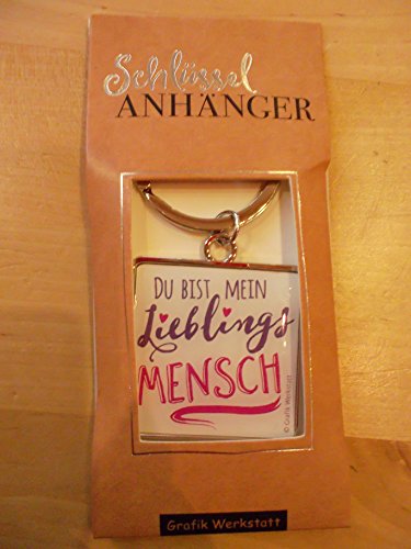 Vintage Art portachiavi tu es mio uomo preferita