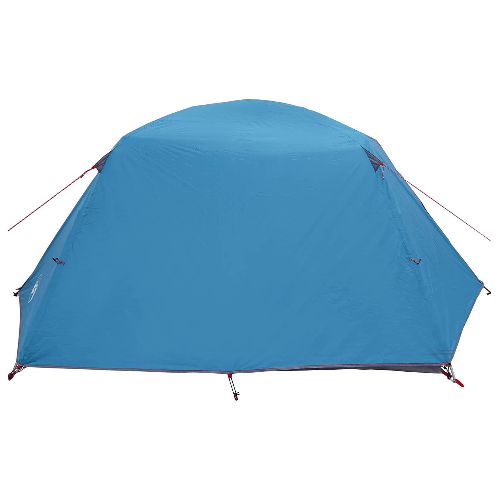 Tente de trekking pour 4 personnes - Bleu - En polyester 185T avec revêtement en polyuréthane - 280 x 239 x 138 cm - Légèrement portable - Pour camping, randonnée, trekking, festival