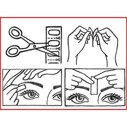Parissa Eyebrow Wax Strips (32 strips Each), Pack Of 3 - Thumbnail 3