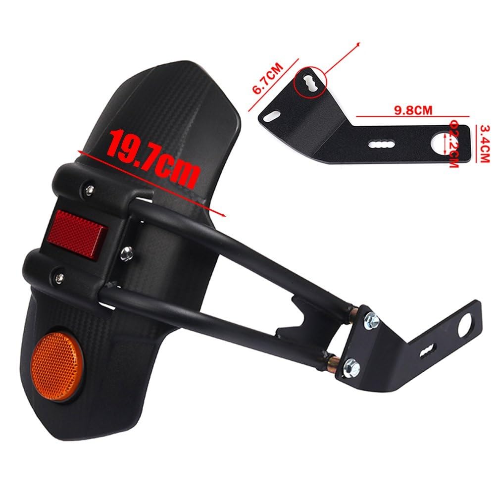BeNsil Parafanghi Moto per CFMOTO per CF 650MT MT650 MT 650 MT CF650MT Parafango Posteriore Moto Parafango Parafango Paraspruzzi Protezione Parafango Paraspruzzi Paraspruzzi (Color : 1)