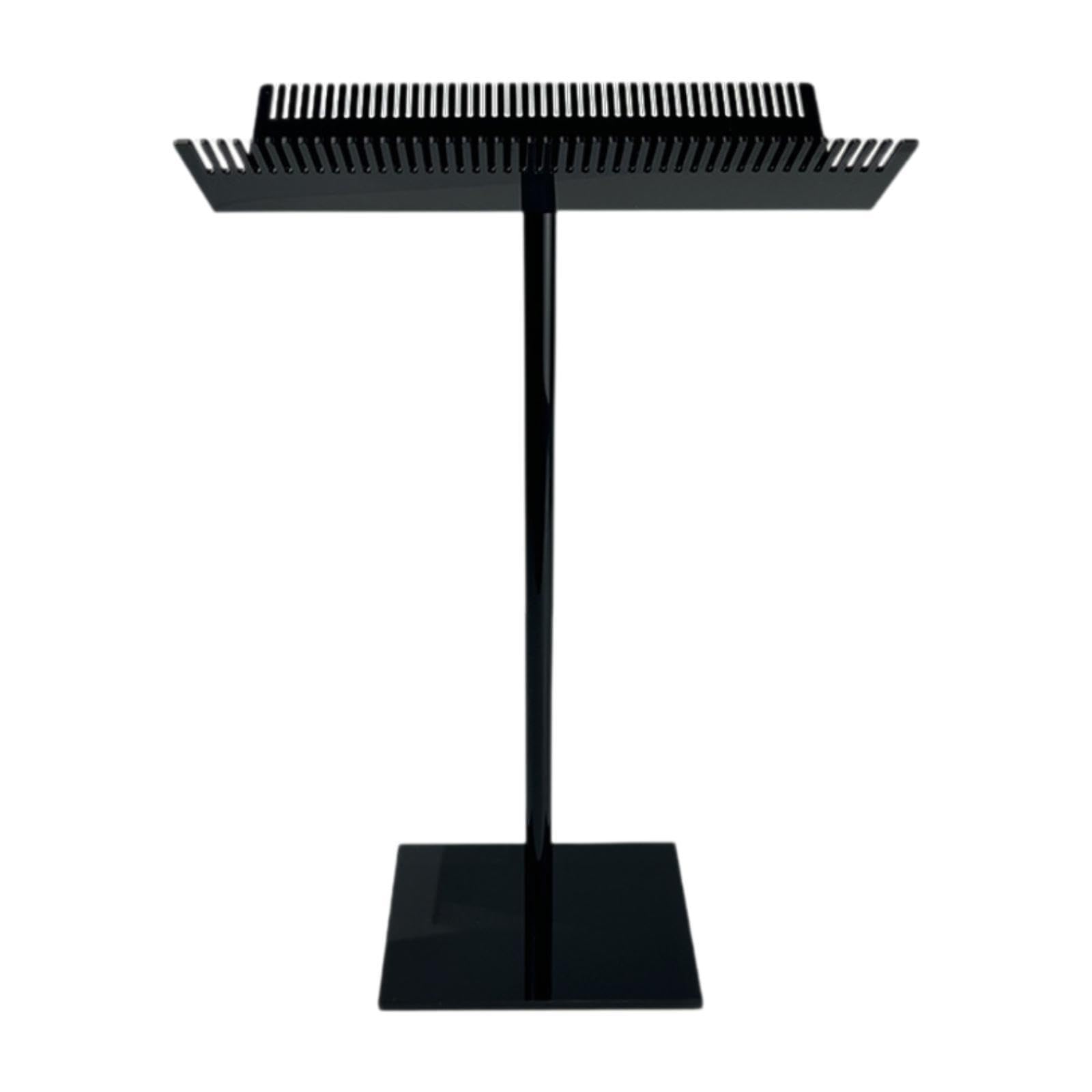 Expositor de extensiones de pelo acrílico y antideslizante para organizar mechones con orden