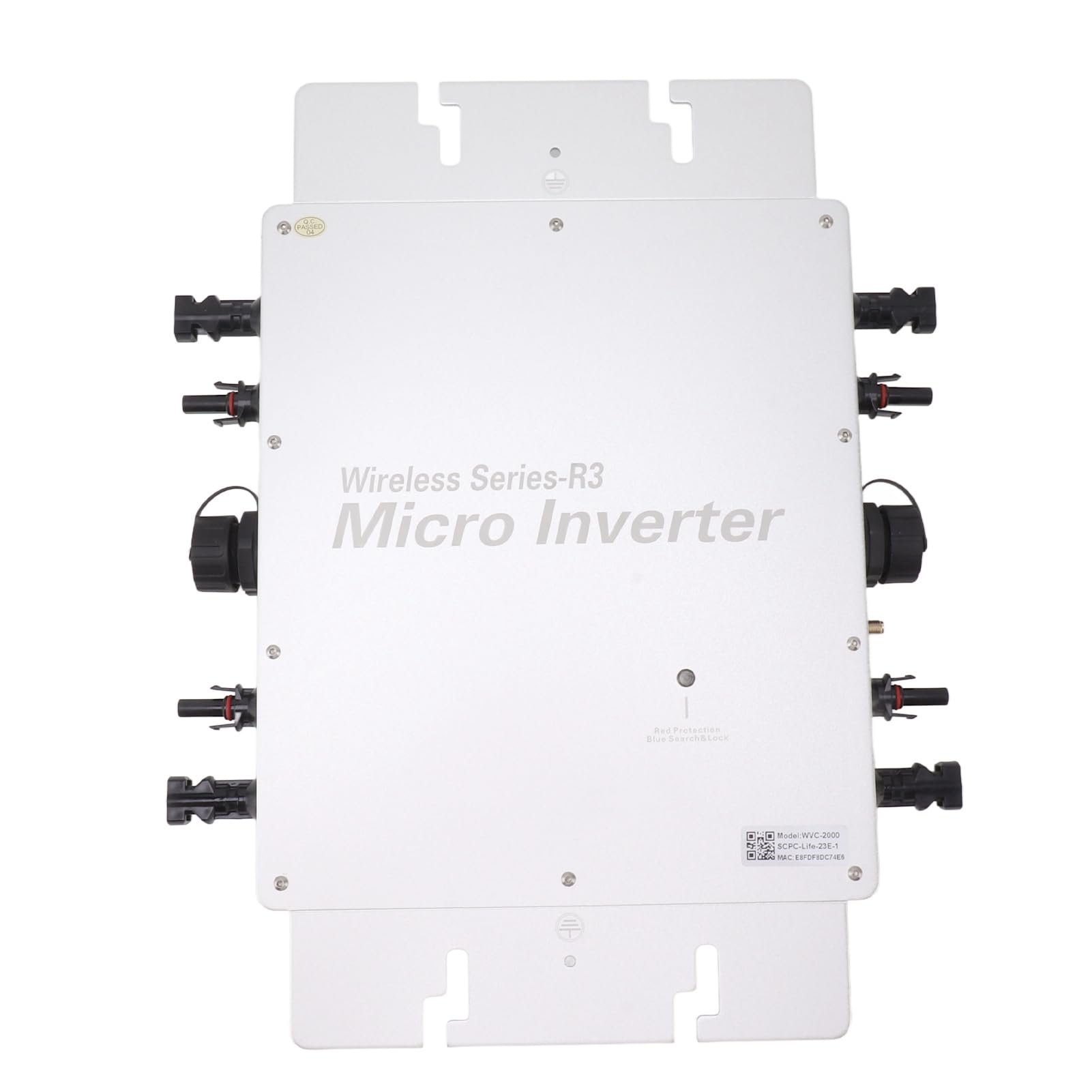 Microinversor de conexión a red 2000W para evitar pérdidas por sombras en paneles solares 8