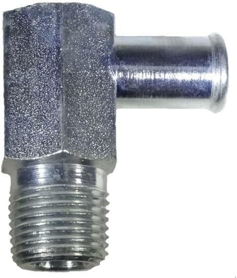 3/4" x 3/8" Steel Heater Hose x Male Connector 90 Elbow (6 PK)